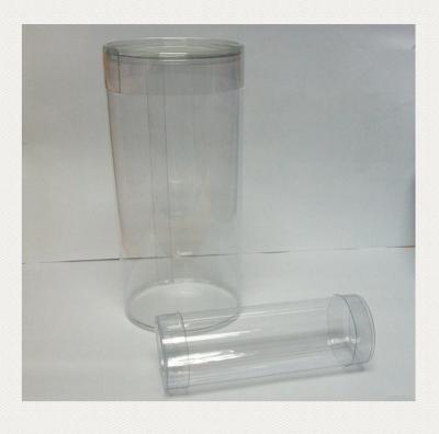 China Recyclable Clear Plastic Box Gift PET/PVC/PP Cylinder /transparent Packaging Box For Party Favors for sale