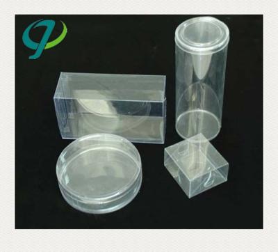 China Recyclable Clear Plastic Cylinder Tube Packaging PET/PVC/PS Cylinder Box for sale