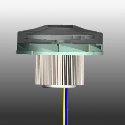 Cina 70CFM 12v ventilatore centrifugo con velocità PWM regolabile basso rumore in vendita