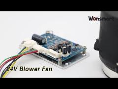 Mini Turbo 24V Blower Fan DC Electric High Pressure For Fuel Cell