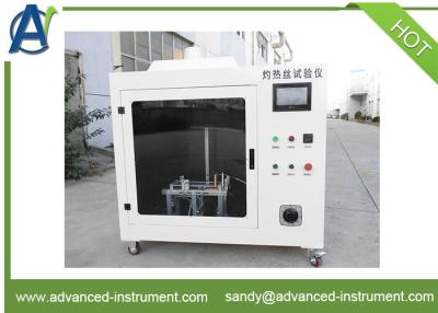 China Glow Wire Flammability Index Test Machine for Insulating Materials IEC 60695-2-10 for sale