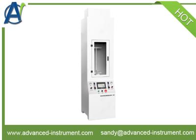 China Automatic Vertical Flame Propagation Test Apparatus with Fume Hood  and LCD Display for sale