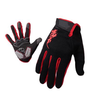 China Waterproof Mens Sport Touch Screen Finger Tips Motorcycle Glove for sale