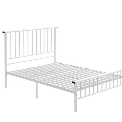 China Queen Size Adjustable Bed Wrought Iron Bedroom Furniture (Other) Adjustable Metal Bed (Other) for sale