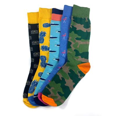 China Athletic Wholesale Cotton Knit Wholesale Colorful Women Men's Socks Manufacturer for sale