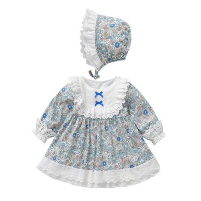 China Anti-wrinkle Factory Direct Sales 2023 Girls' Spring and Autumn New Lolita Princess Dress Cute and Sweet Children's Dress for sale