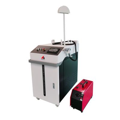 China Handheld Building Material Stores 1500W Raycus Fiber Laser Welding Machine 15 Meter Fiber Cable Laser China BOAO for sale