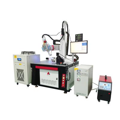 China Hotels 5 Axis 6 Axis Automatic Laser Welding Machines 1000W 1500W 2000W 3000W 4000W 6000W CW Fiber for sale