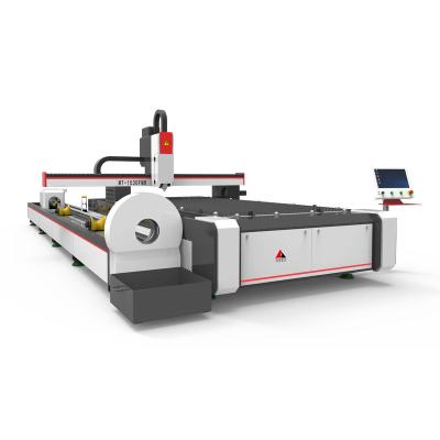 China Programmable Size Dia300x6000mm , 3000x1500mm BOAO Tube And Plate Fiber Laser Cutting Machine 3000W Cutting Laser China for sale