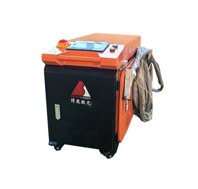 China BOAO China Laser PVC 1000W 1500W 2000W CW Fiber Laser Cleaning Machinery for sale