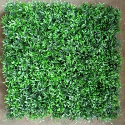 China Milan Lawn Guardrail Seven-Layer LDPE Lysimachia Silver Grass Simulation Green Plants Simulation Anti-UV Turf Wall Plant for sale