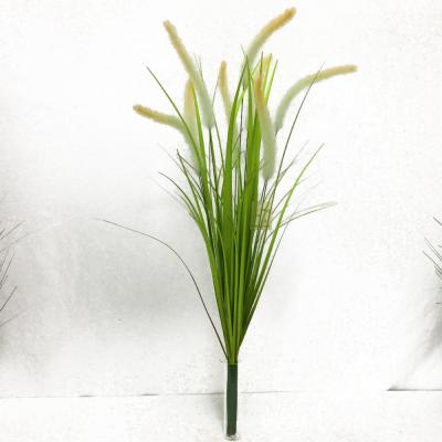 China Hot Selling Literary Style Eco-friendly Artificial Dogtail For Girlfriend Artificial Grass Ornaments for sale