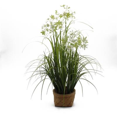 China 2020 New Festival Artificial Flower Pot Plants Artificial Flower Decoration Outdoor Wedding for sale