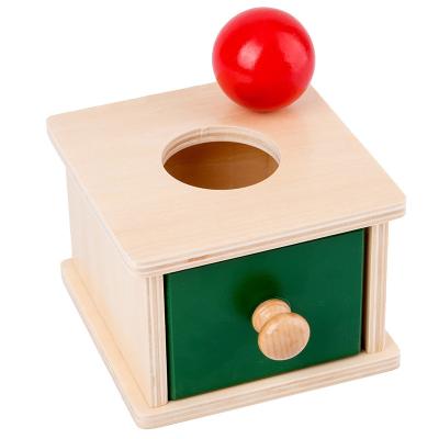 China Building Toy Montessori Coin Box Thicker Invents for 1 Year Old Infant Toddlers Kindergarten Study Babies Material Wooden Toys for sale