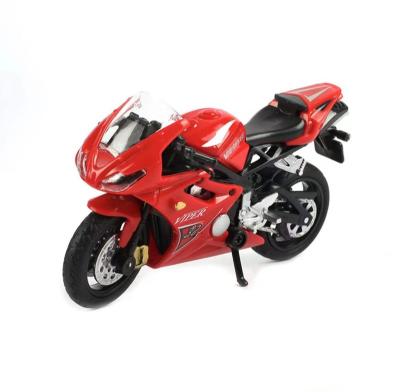 China Ride On Toy Motorcycle Toy Christmas New Year Gift Decoration Products For Kids Car Model Metal Vehicle With Movable Wheels for sale