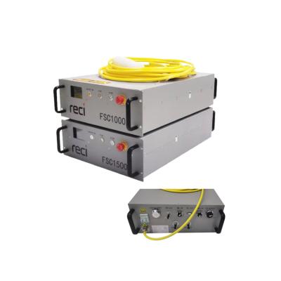 China 1kw fiber laser machine module laser equipment parts Reci fiber laser source single laser source for cutting machine for sale