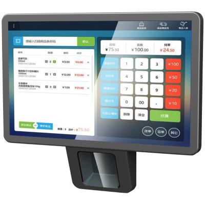 China Best Android 7.1 System Price Checker Touch POS Price Test With 2D Barcode Scanner For Store Price Checker POS-0096 for sale