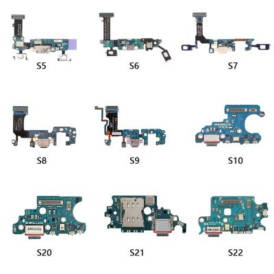 China Replace Damaged Phone Parts Charging Dock Port USB Connector Flex Cable For Samsung Galaxy S6 Edge G925 Wholesale For Samsung S6 Edge Charger Dock Connector for sale