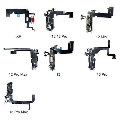 China Replace Flex Cable Cell Phone Repair Factory Price Mobile Spare Parts Brands Model Charger Flex For iPhone 12 Different 13 Cell Phone Parts for sale