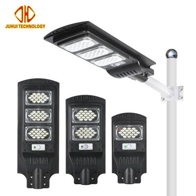 China Garden / Road / Outdoor Community Professional Grade ABS Ip67 Waterproof Housing 30W 60W 90W All In One Solar LED Street Light for sale