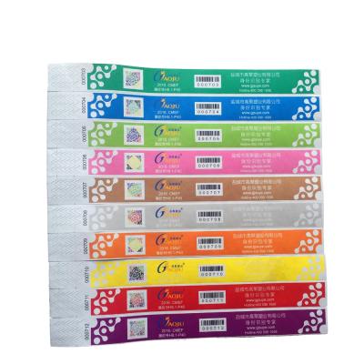 China China Event Wristbands with Inkjet Printing for sale