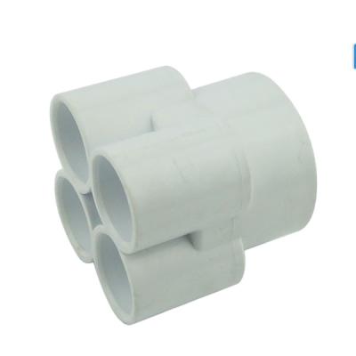 China Plastic Water Hose Connector Bath Fittings Accessories Set 4 Outlets Water Miscellaneous Distribution for sale