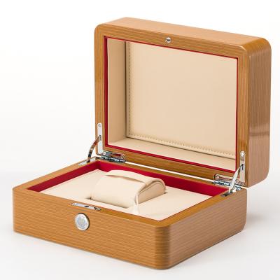 China Packaging Wooden Watch Clock Box Clock Box Brand Watch Box for sale