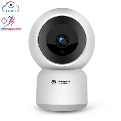 China Human Motion Tracking Smart Home Mini Cloud Ai Wifi Wireless CCTV Security Indoor Automobile Tracking IP Camera for sale