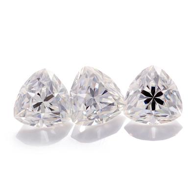 China synthetic diamond jewelry making raw material natural diamond round brilliant cut for sale