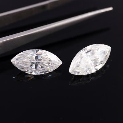 China Synthetic Diamond Jewelry Making Raw Material Natural Marquise Cut Diamond for sale