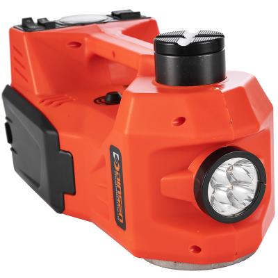 China Hot Selling Dc 12v Car Integrated Flash LED Light 5 Ton Hydraulic Floor Jack for sale