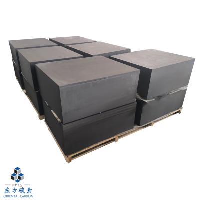 China 1.85 G/Cm3 Isostatic Semiconductor Graphite Block 70 HSD With Low Thermal Expansion for sale