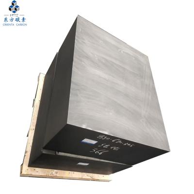 Chine Lubrifiant graphite de haute pureté / bloc de diapositive Graphite à grains fins Bloc d'électrode de graphite de carbone à vendre