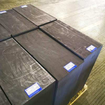 China Silicon Growing Use 1.81 Density Solar And Semiconductor Isostatic Graphite Block for sale