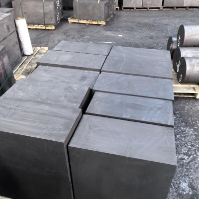 China 600*500*200mm Graphite Rods And Isostatic Graphite Block For Sintering Sagger And Smelting Crucibles for sale