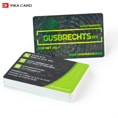 China High Quality Waterproof PVC Plastic Card Factory Price Customized Printing Plastic Business Cards for sale