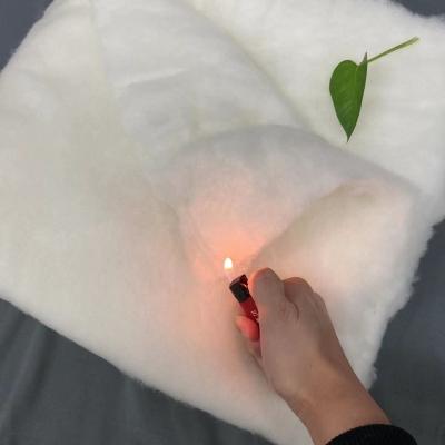 China Heat-insulation nonwoven modacrylic FR batting for winter jackets for sale