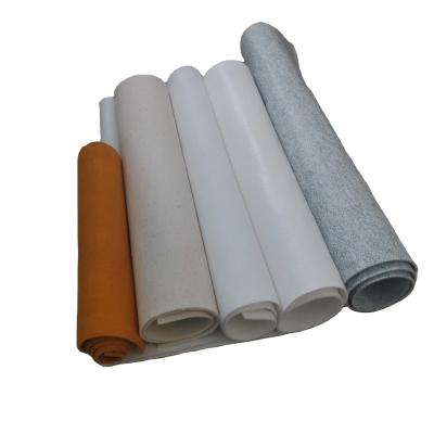 China Dust Filter Bag Needle Punching High Temperature Fiberglass / Felt Dust Filter Cloth for sale