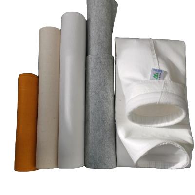 China High Grade Eco-friendly Needle Punched Industrial Dust Filter Cloth PTFE P84 Polyester Aramid PPS Fiberglass Filter Cloth for sale