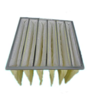 China HVAC F6 F7 F8 F9 Nonwoven Pocket Dust Bag Filters for sale