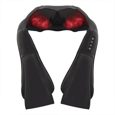 China Intelligent Power-up Protection Electric Car Auto Hot Product And Pillow Overheating Neck And Shoulder Massager With Heat for sale