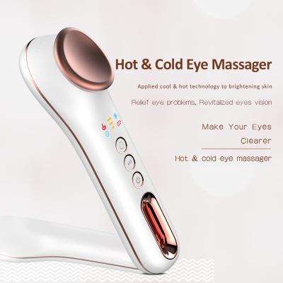 China Wrinkle Remover Household 3 in 1 Beauty Equipment High Frequency Vibration Eye Massage Machine Tire Remover Eye Beauty Device for sale