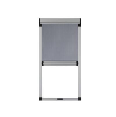 China Factory Wholesale Price Aluminum Window Accessory Zero Trackless Retractable Screen Door With Mosquito Net for sale