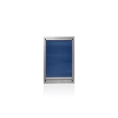 China Factory Price Retractable Pleated Fly Screen Null Mosquito Net For Window And Door Blinds Roll Up JM-Silver for sale