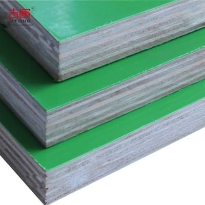 China Concrete Green Construction Formwork PP Plastic Sheet Face Plywood Sheet Manufacturer For Outdoor Building for sale