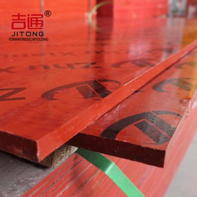 China Exterior Concrete Bamboo Film Faced Laminated Plywood Board For Bridge And Tunnel for sale