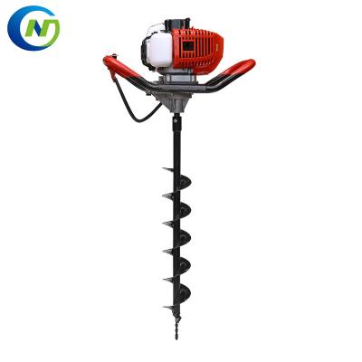 China 43CC Farms One Men Earth Auger Handheld Drilling Machine for Tea Plantation in India GN-3WB-10 for sale