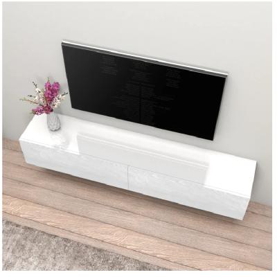 China (Other) Hot Selling Popular Adjustable Modern Wall Mounted Wooden TV Stand With 2 Drawers/New Design Floating TV Stand Cabinets On The Wall Living Room for sale