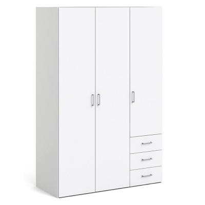 China White Modern Bedroom Furniture Modern Color Clothes Customized Wooden Wardrobe Closet Designs for sale