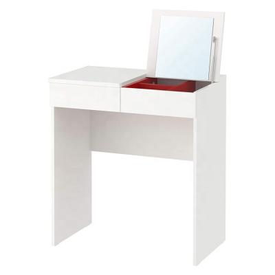 China Customization Vanity White Dresser Hidden Simple Designer Dressing Table for sale